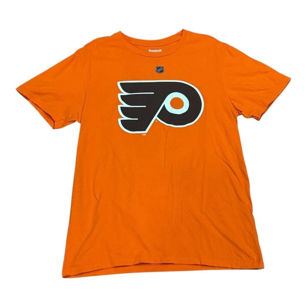 Philadelphia Flyers Shirt Mens Medium NHL Hockey Provorov 9 Reebok Tee